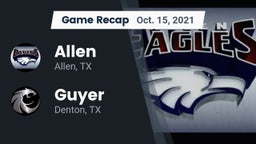 Recap: Allen  vs. Guyer  2021