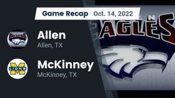Recap: Allen  vs. McKinney  2022