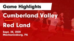 Cumberland Valley  vs Red Land  Game Highlights - Sept. 28, 2020