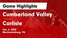 Cumberland Valley  vs Carlisle  Game Highlights - Oct. 6, 2020