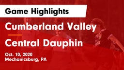 Cumberland Valley  vs Central Dauphin  Game Highlights - Oct. 10, 2020
