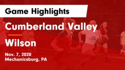 Cumberland Valley  vs Wilson  Game Highlights - Nov. 7, 2020