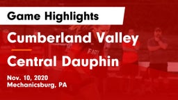 Cumberland Valley  vs Central Dauphin  Game Highlights - Nov. 10, 2020