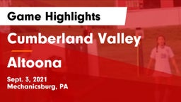Cumberland Valley  vs Altoona  Game Highlights - Sept. 3, 2021