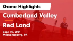 Cumberland Valley  vs Red Land  Game Highlights - Sept. 29, 2021