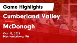 Cumberland Valley  vs McDonogh  Game Highlights - Oct. 13, 2021