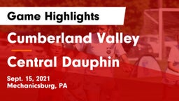 Cumberland Valley  vs Central Dauphin  Game Highlights - Sept. 15, 2021