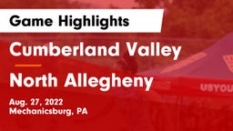 Cumberland Valley  vs North Allegheny  Game Highlights - Aug. 27, 2022