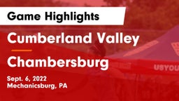 Cumberland Valley  vs Chambersburg  Game Highlights - Sept. 6, 2022