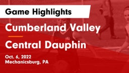 Cumberland Valley  vs Central Dauphin  Game Highlights - Oct. 6, 2022