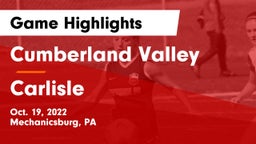 Cumberland Valley  vs Carlisle  Game Highlights - Oct. 19, 2022