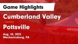 Cumberland Valley  vs Pottsville  Game Highlights - Aug. 24, 2023