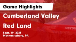 Cumberland Valley  vs Red Land  Game Highlights - Sept. 19, 2023