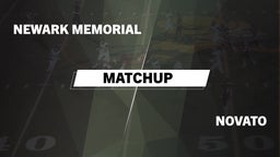 Matchup: Newark Memorial vs. Novato 2016
