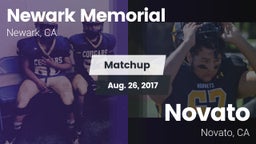 Matchup: Newark Memorial vs. Novato  2017
