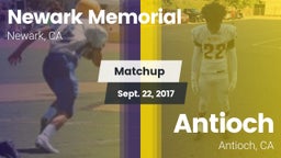 Matchup: Newark Memorial vs. Antioch  2017