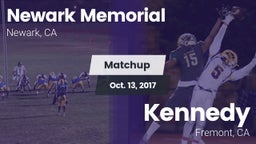 Matchup: Newark Memorial vs. Kennedy  2017