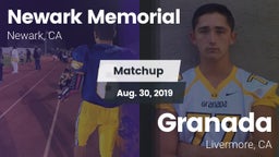 Matchup: Newark Memorial vs. Granada  2019