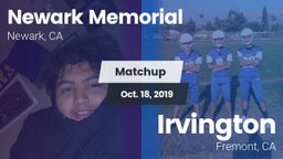 Matchup: Newark Memorial vs. Irvington  2019