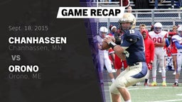 Recap: Chanhassen  vs. Orono  2015