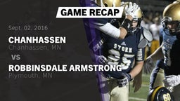 Recap: Chanhassen  vs. Robbinsdale Armstrong  2016