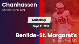 Matchup: Chanhassen High vs. Benilde-St. Margaret's  2018
