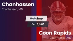 Matchup: Chanhassen High vs. Coon Rapids  2018