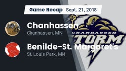 Recap: Chanhassen  vs. Benilde-St. Margaret's  2018