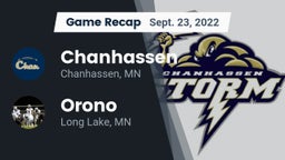 Recap: Chanhassen  vs. Orono  2022