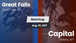 Matchup: Great Falls High vs. Capital  2017
