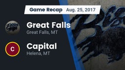 Recap: Great Falls  vs. Capital  2017