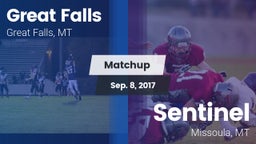 Matchup: Great Falls High vs. Sentinel  2017