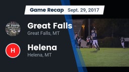 Recap: Great Falls  vs. Helena  2017