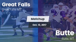 Matchup: Great Falls High vs. Butte  2017