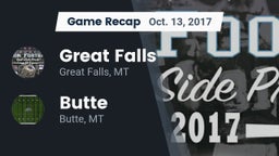 Recap: Great Falls  vs. Butte  2017