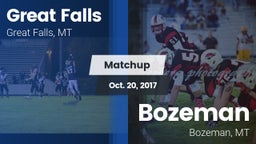 Matchup: Great Falls High vs. Bozeman  2017