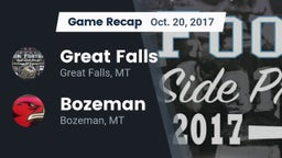 Recap: Great Falls  vs. Bozeman  2017