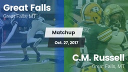 Matchup: Great Falls High vs. C.M. Russell  2017