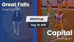 Matchup: Great Falls High vs. Capital  2018