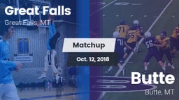 Matchup: Great Falls High vs. Butte  2018