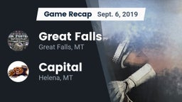 Recap: Great Falls  vs. Capital  2019