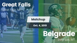 Matchup: Great Falls High vs. Belgrade  2019