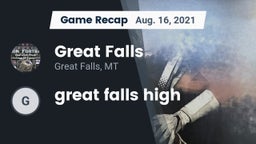 Recap: Great Falls  vs. great falls high 2021