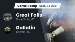 Recap: Great Falls  vs. Gallatin  2021