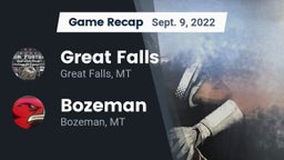 Recap: Great Falls  vs. Bozeman  2022
