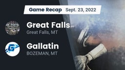 Recap: Great Falls  vs. Gallatin  2022