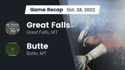 Recap: Great Falls  vs. Butte  2022