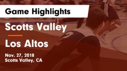 Scotts Valley  vs Los Altos  Game Highlights - Nov. 27, 2018