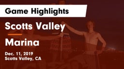 Scotts Valley  vs Marina  Game Highlights - Dec. 11, 2019