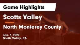 Scotts Valley  vs North Monterey County Game Highlights - Jan. 3, 2020